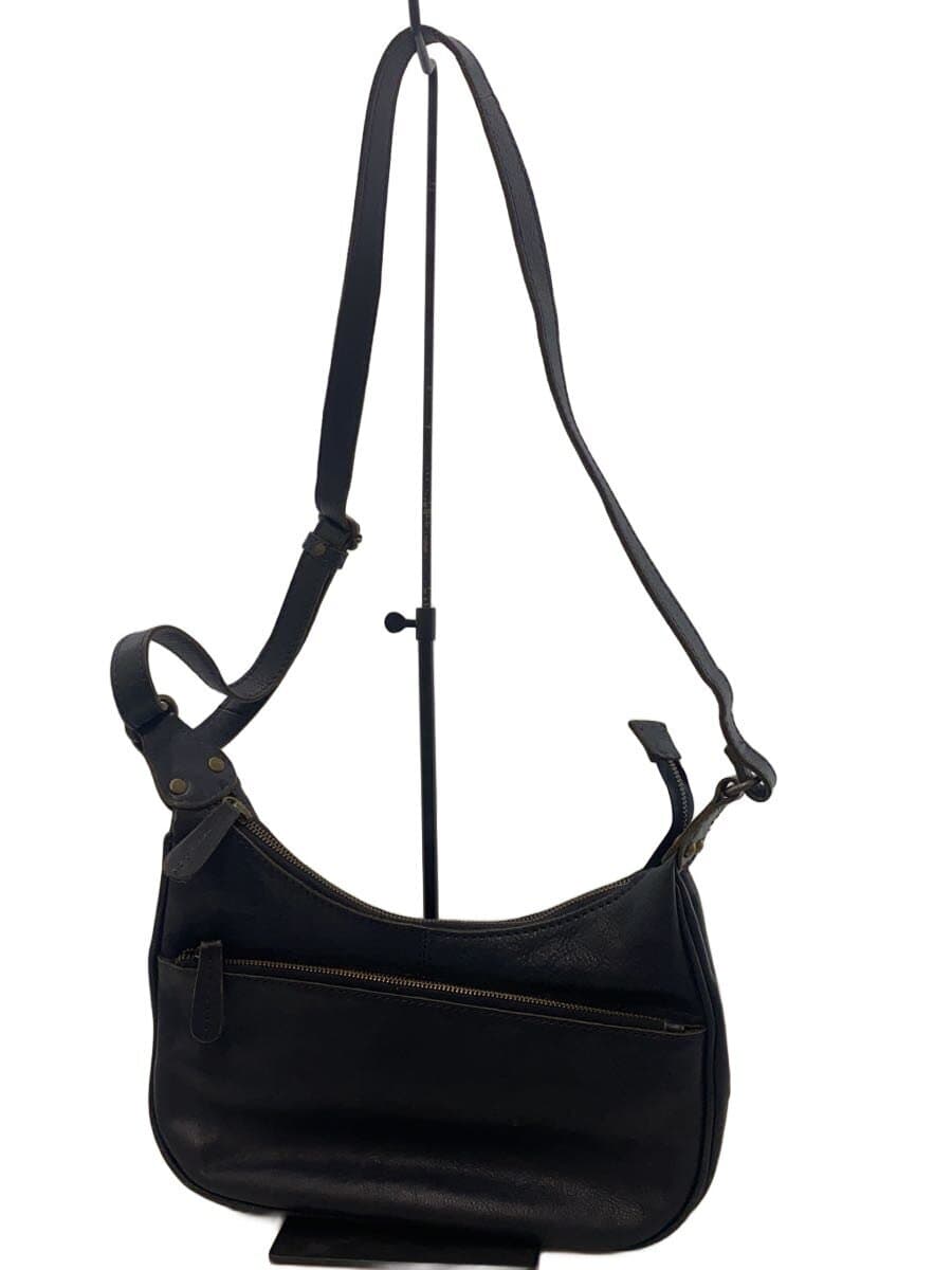 PEAKS PEAK Shoulder Bag Leather NVY