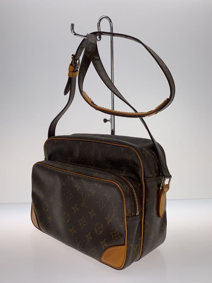 LOUIS VUITTON Nile _Monogram Canvas PVC BRW All Over Pattern 2