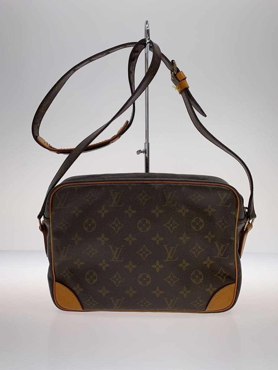 LOUIS VUITTON Nile _Monogram Canvas PVC BRW All Over Pattern 3