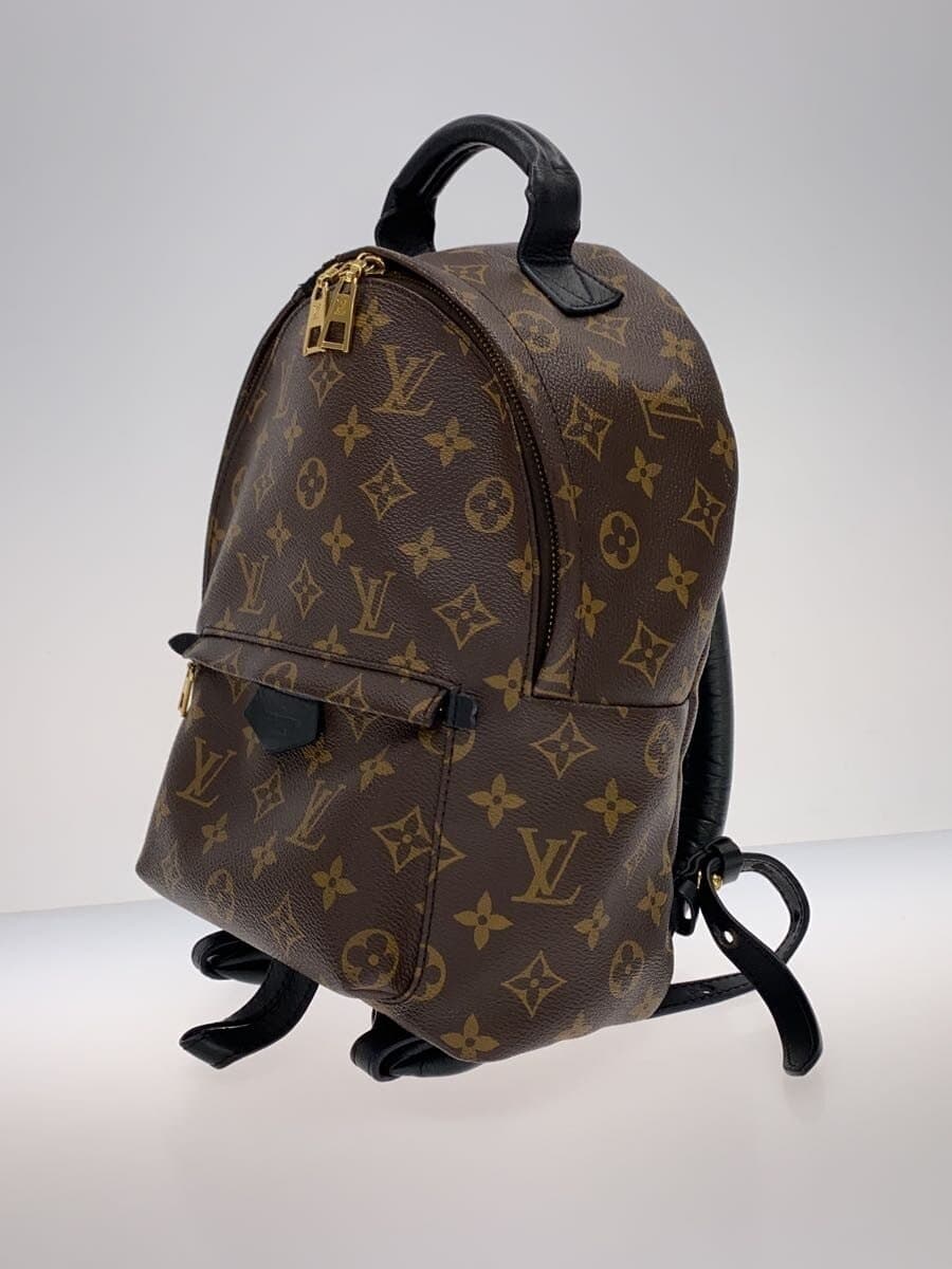 LOUIS VUITTON Backpack Leather BRW All Over Pattern M44874 2