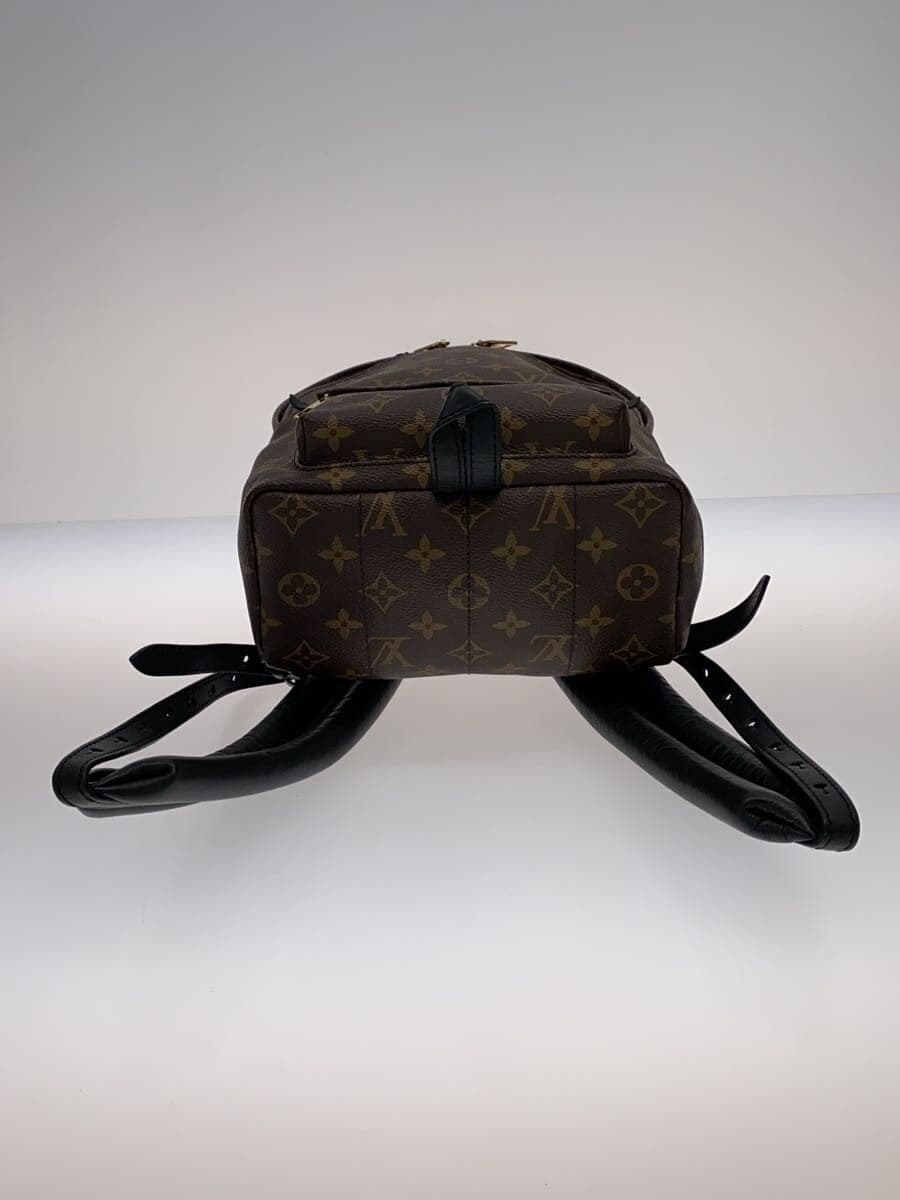 LOUIS VUITTON Backpack Leather BRW All Over Pattern M44874 4
