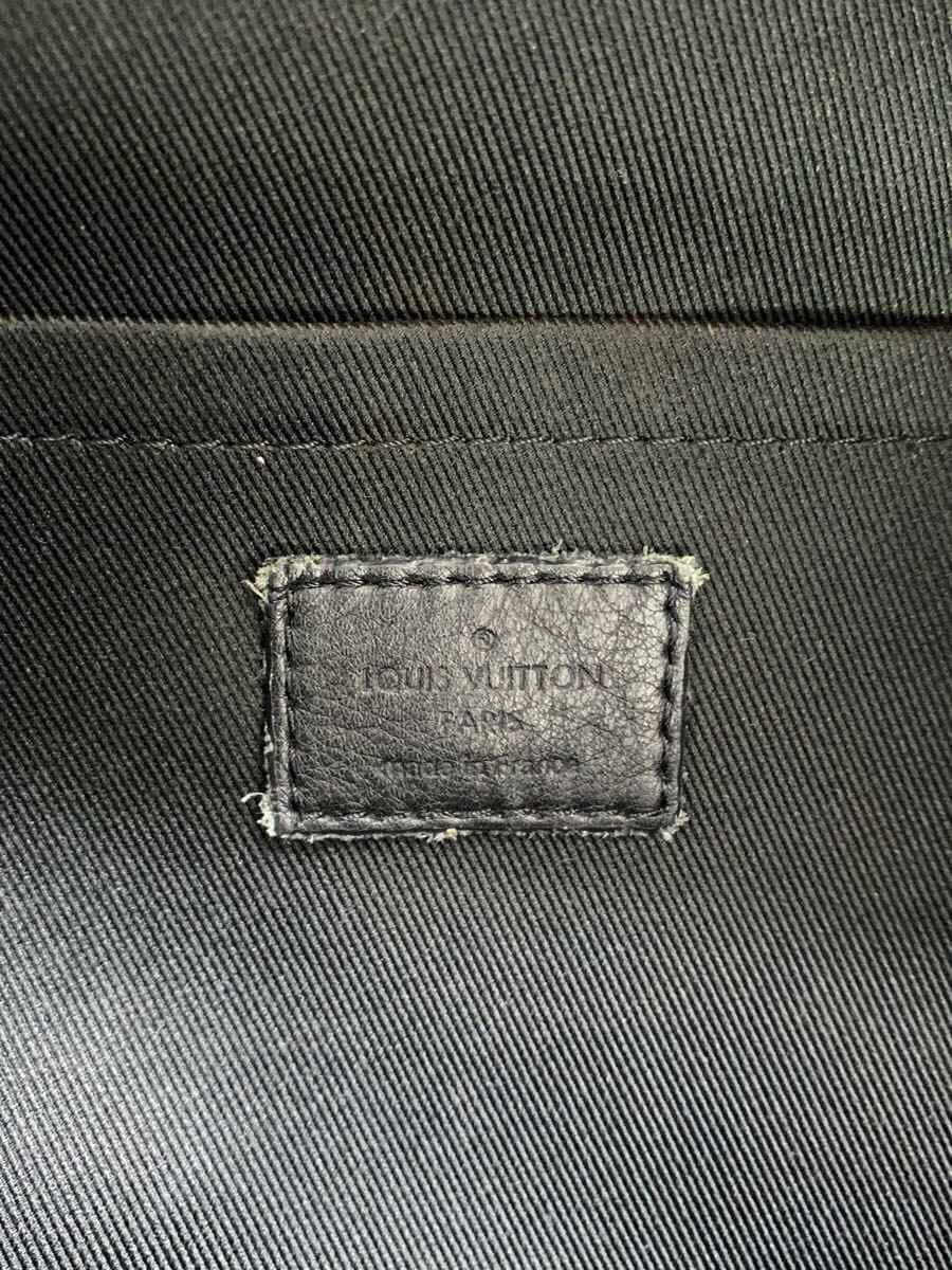 LOUIS VUITTON Backpack Leather BRW All Over Pattern M44874 5