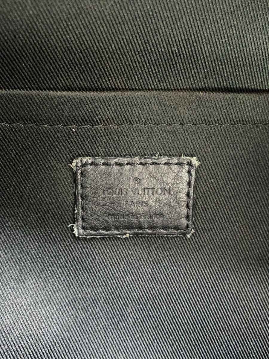 LOUIS VUITTON Backpack Leather BRW All Over Pattern M44874 5