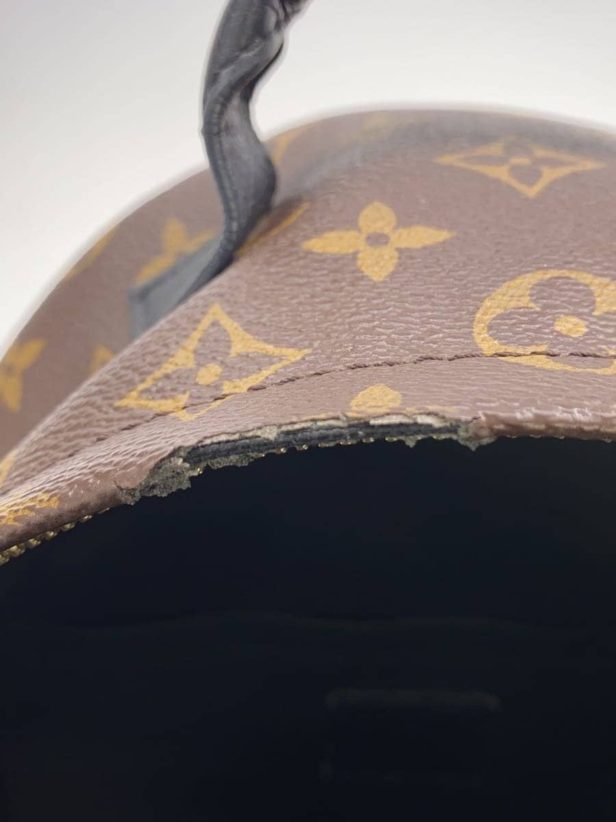 LOUIS VUITTON Backpack Leather BRW All Over Pattern M44874 7