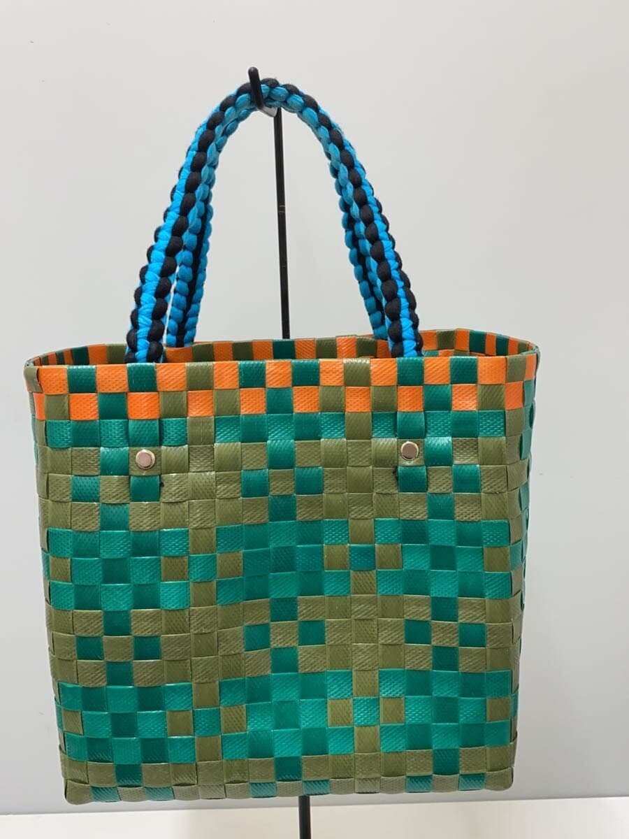 MARNI Handbag GRN All Over Pattern SHMH0013A0 3