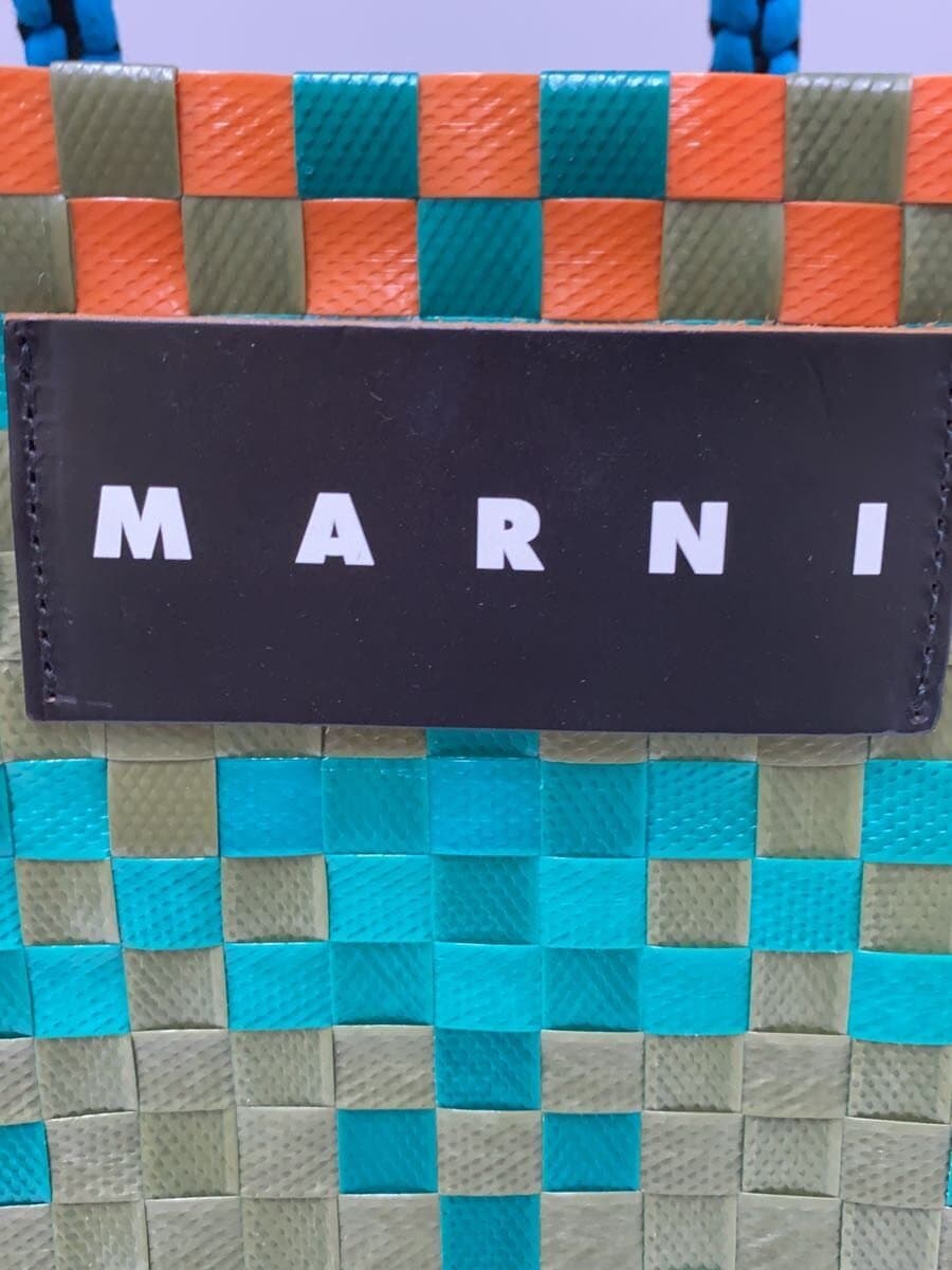 MARNI Handbag GRN All Over Pattern SHMH0013A0 5