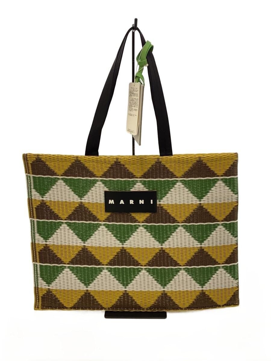 MARNI Tote Bag Multicolor All Over Pattern SHMH0073A0RF081