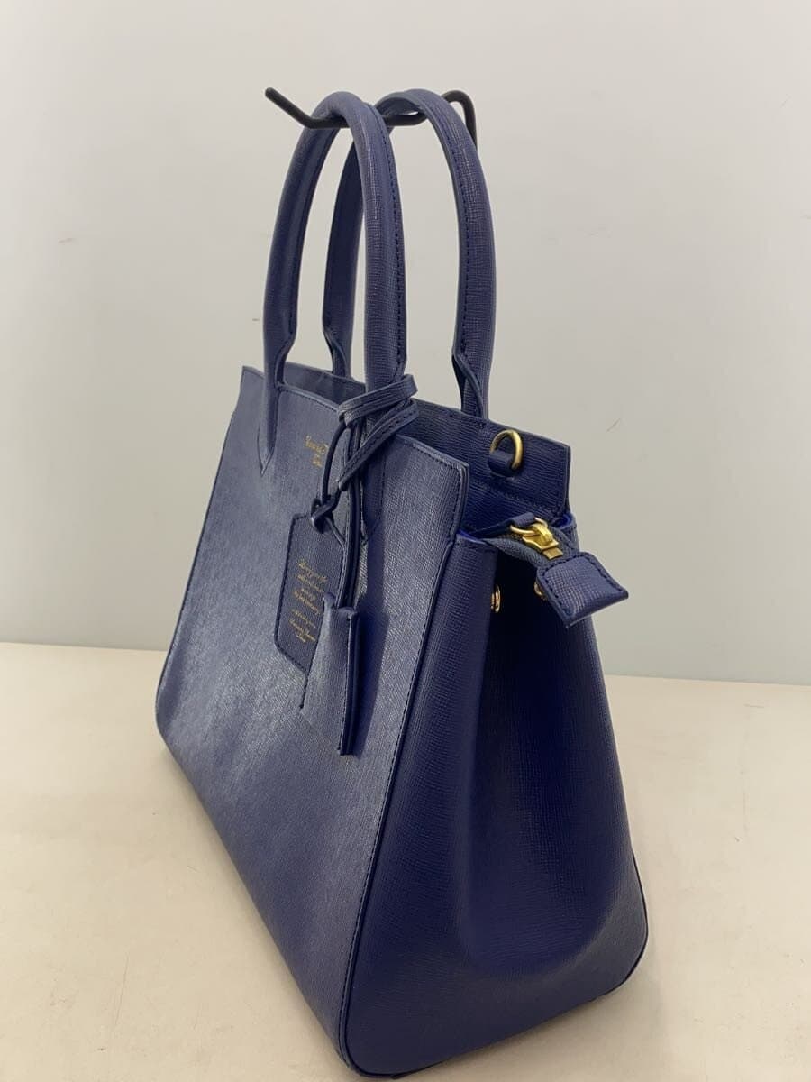 Samantha Thavasa DELUXE Handbag BLU 2