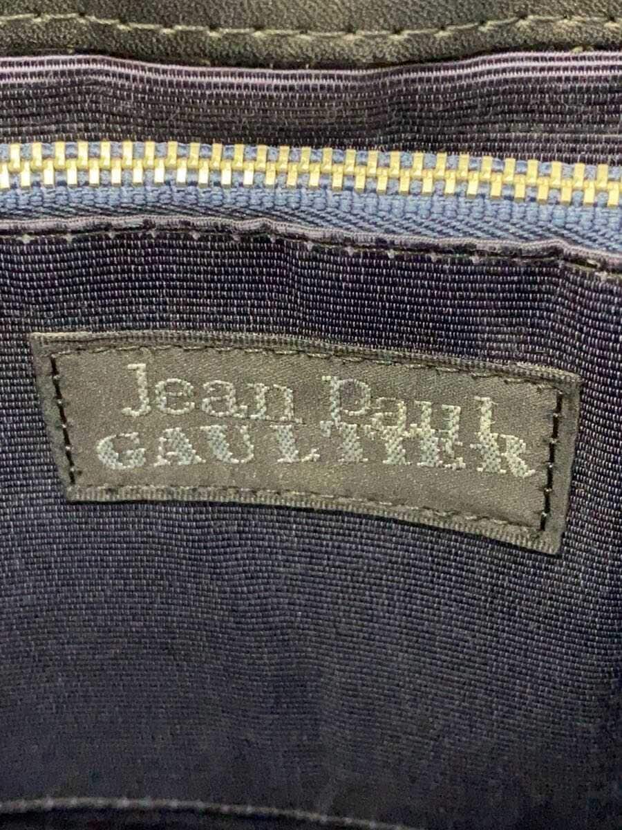 Jean Paul Gaultier Tote Bag Leather BLK 5