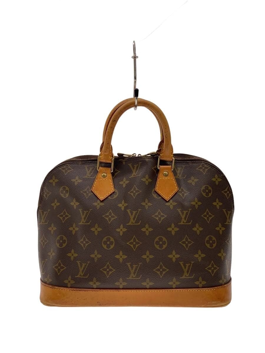 LOUIS VUITTON 1) Alma Monogram Canvas PVC BRW All-over pattern M51130