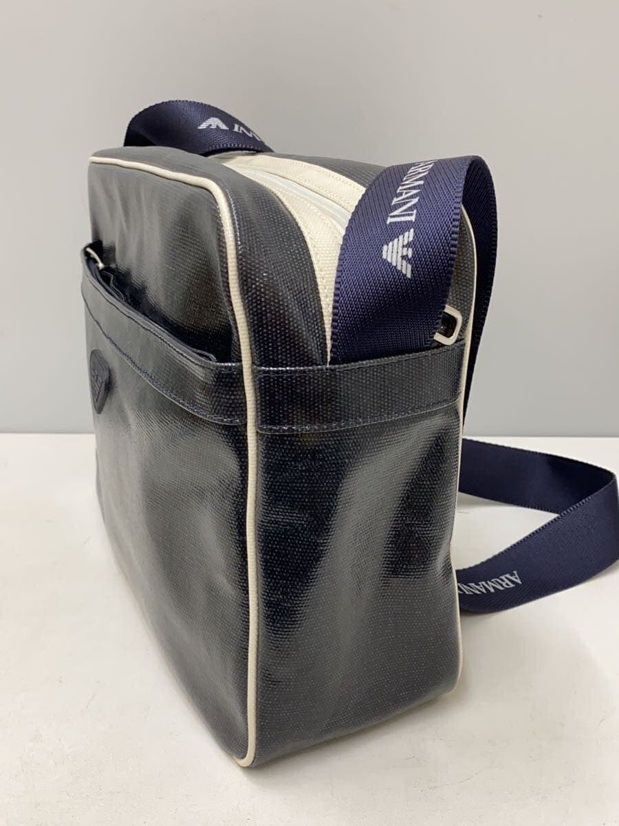 Armani Junior Shoulder Bag Patent Leather NVY 2