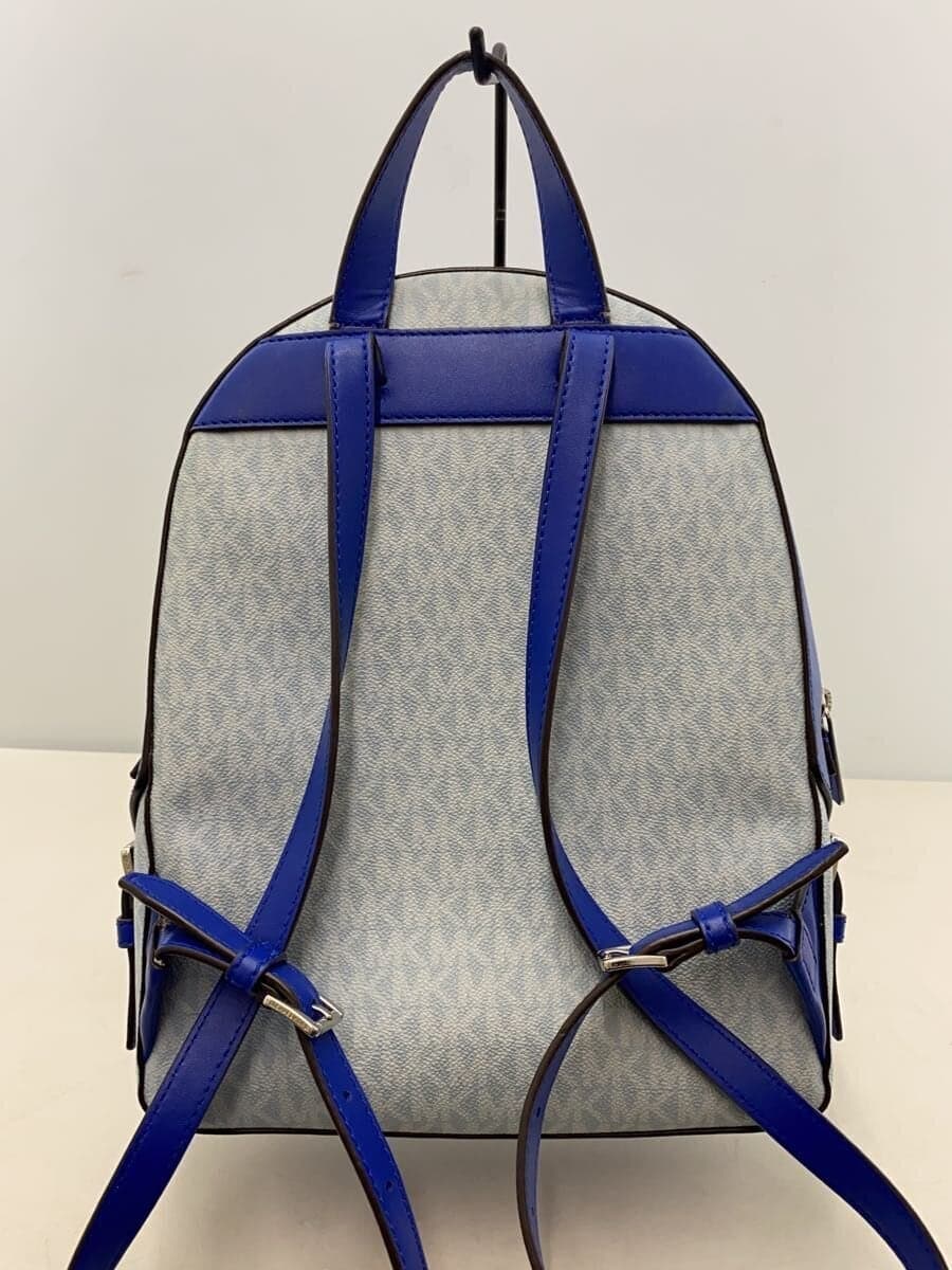 MICHAEL KORS Backpack Leather BLU 3