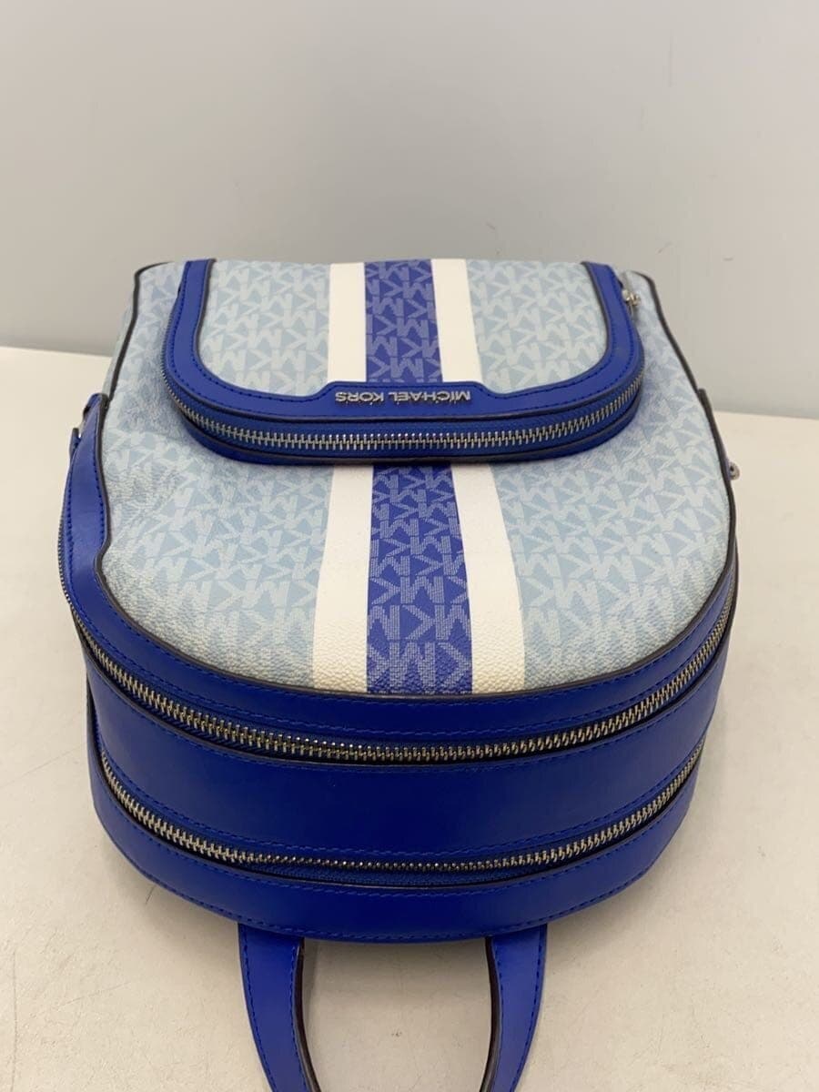 MICHAEL KORS Backpack Leather BLU 4