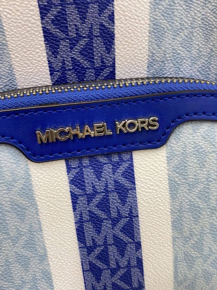 MICHAEL KORS Backpack Leather BLU 5