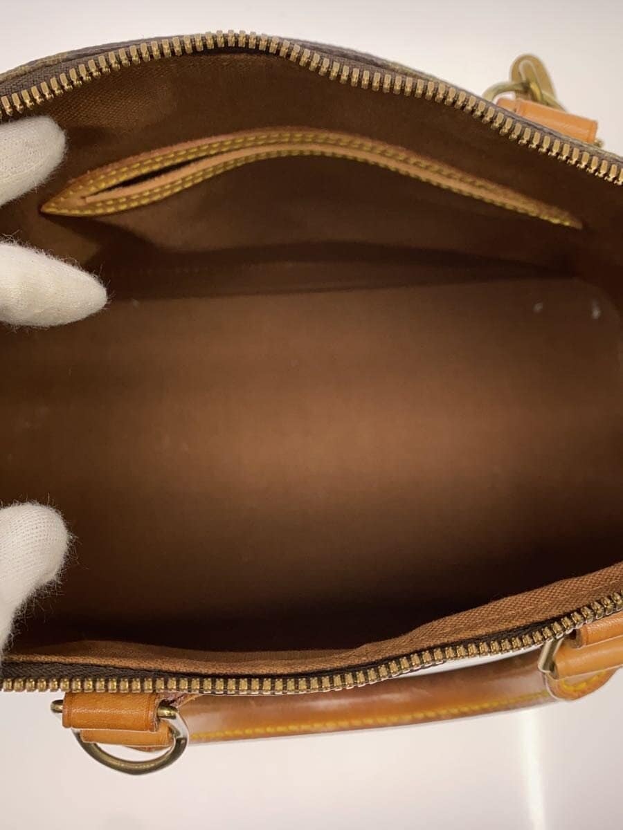 LOUIS VUITTON 1) Alma Monogram Canvas PVC BRW M51130 6