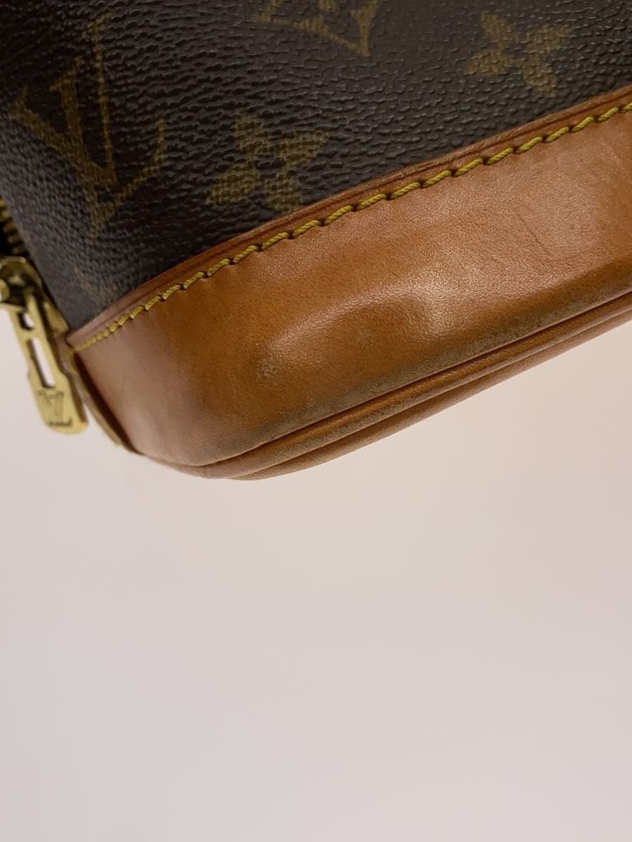 LOUIS VUITTON 1) Alma Monogram Canvas PVC BRW M51130 7