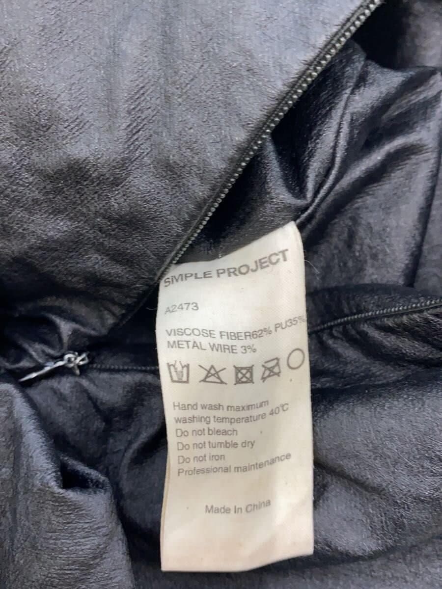 SIMPLE PROJECT Shoulder Bag BLK A2473 5