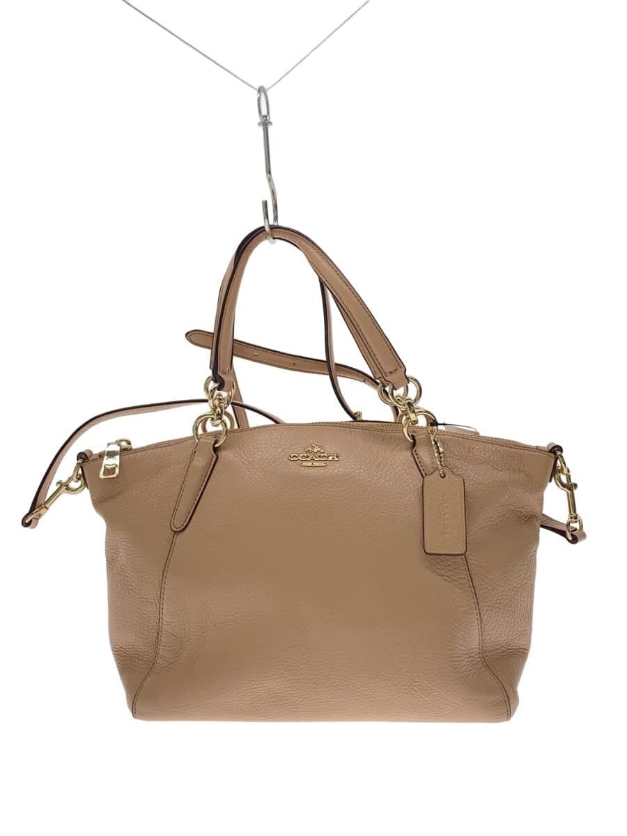 COACH Handbag_All Leather Leather PNK 36675