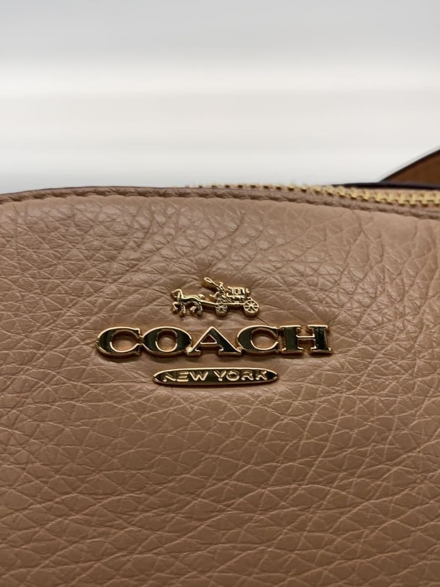 COACH Handbag_All Leather Leather PNK 36675 5