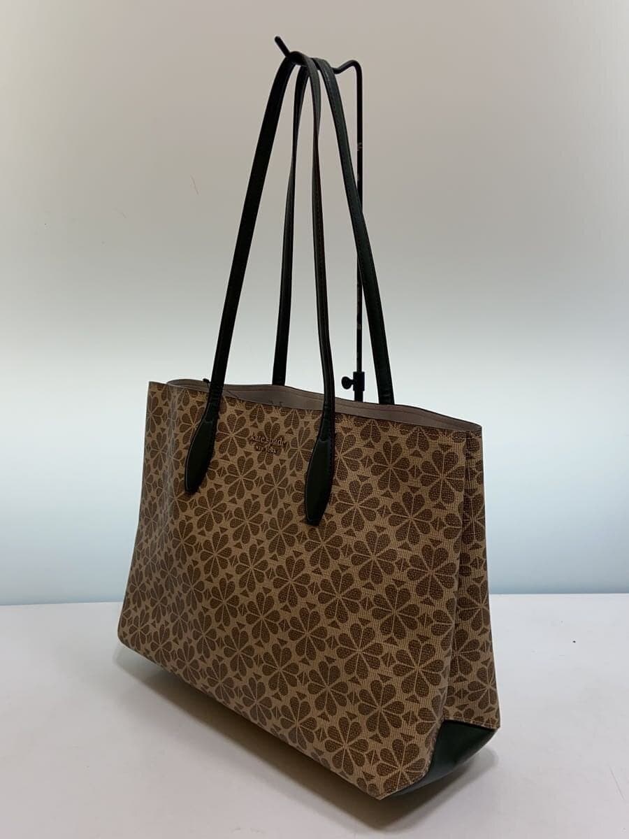 Kate Spade New York Flower-Coordinated Canvas Tote Bag Canvas Navy Floral Print 2