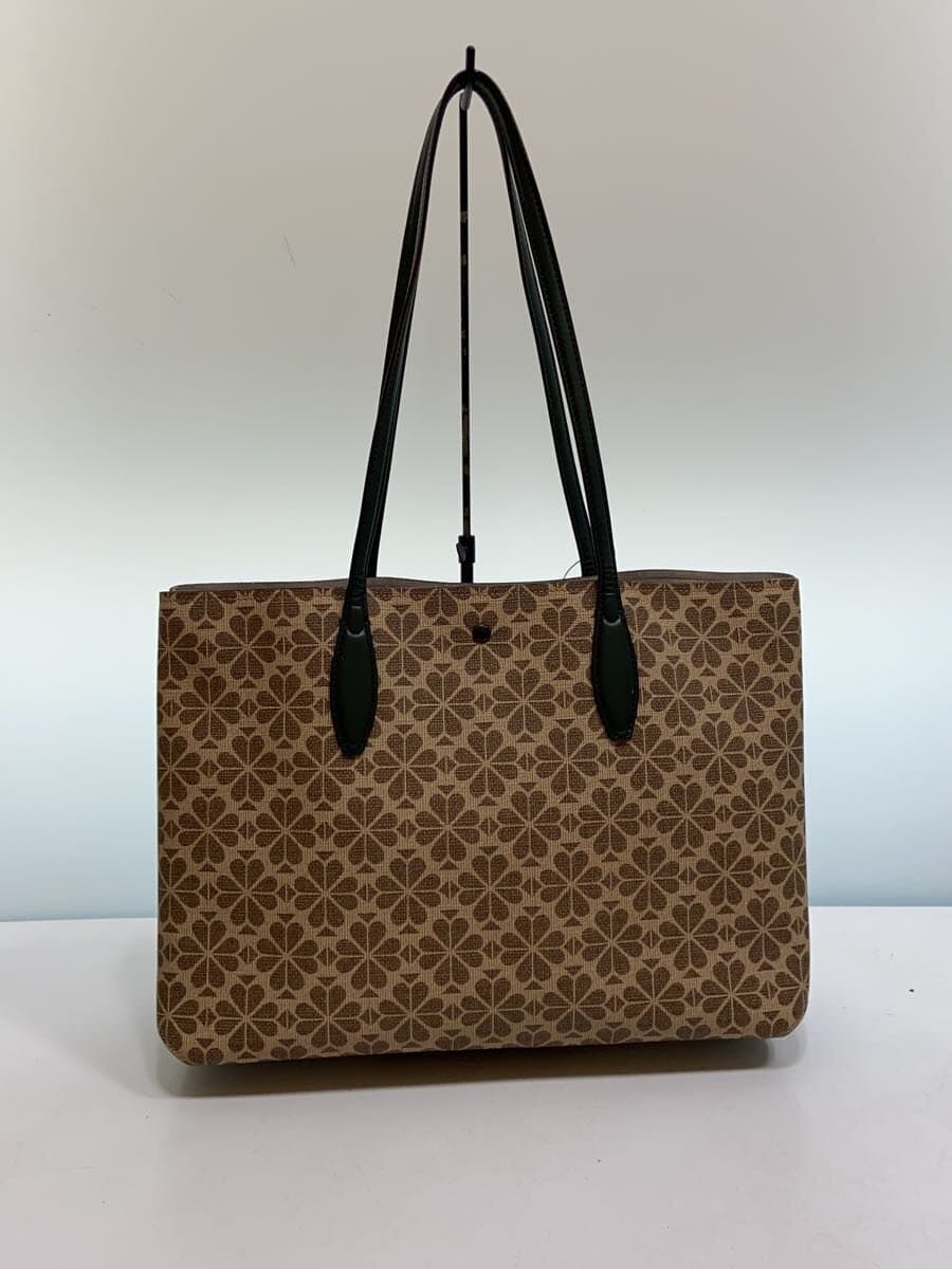 Kate Spade New York Flower-Coordinated Canvas Tote Bag Canvas Navy Floral Print 3