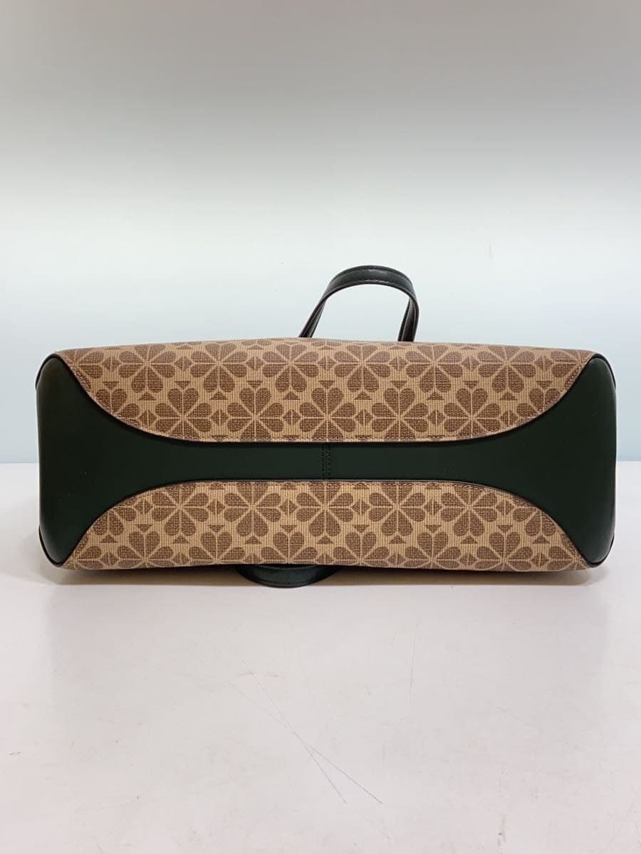 Kate Spade New York Flower-Coordinated Canvas Tote Bag Canvas Navy Floral Print 4