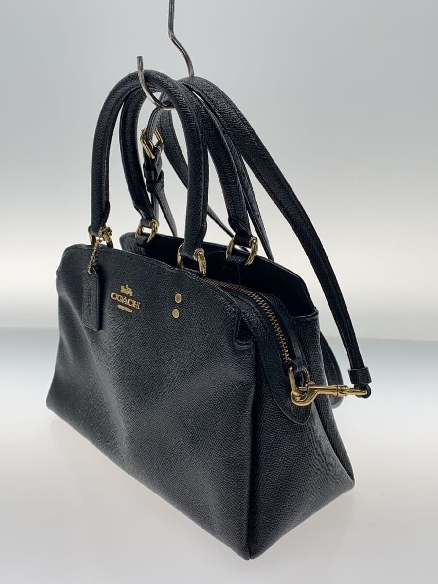 COACH Mini Lily Carryall - Black Leather BLK 91146 IMBLK 2