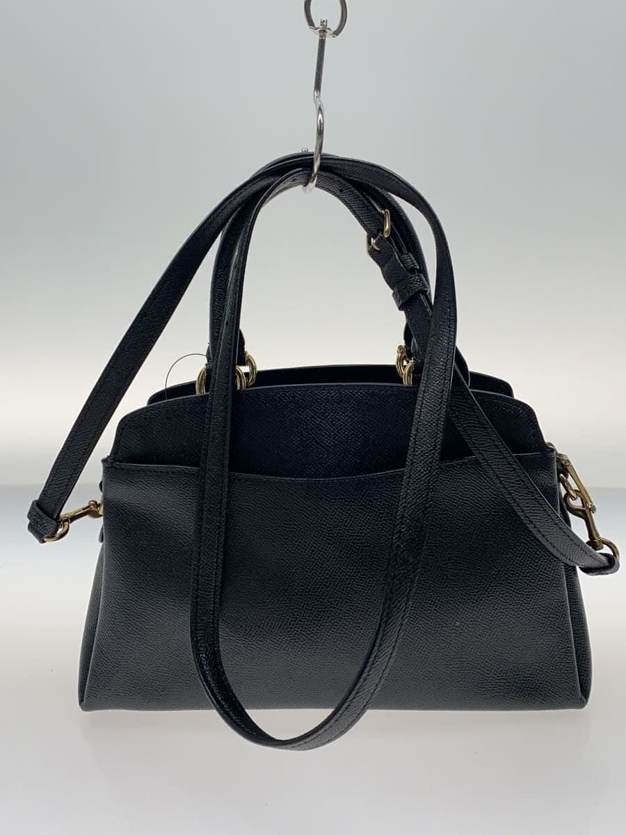 COACH Mini Lily Carryall - Black Leather BLK 91146 IMBLK 3