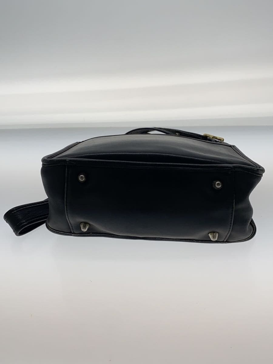 COACH Old Shoulder Bag_Classic_Legacy Cowhide BLK 9966 4