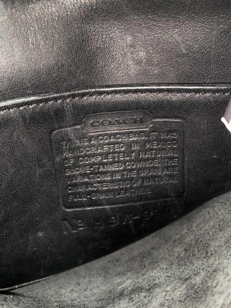COACH Old Shoulder Bag_Classic_Legacy Cowhide BLK 9966 7