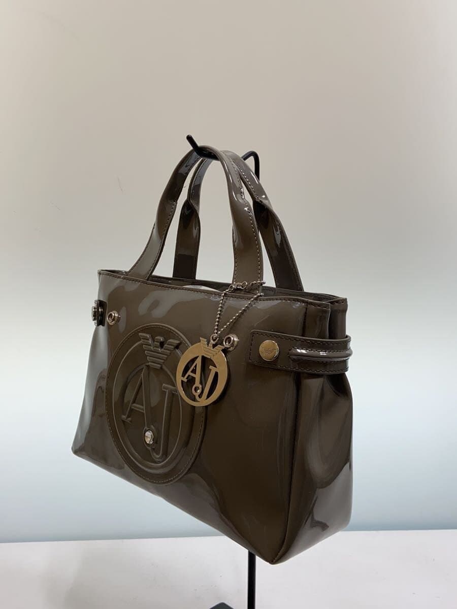 ARMANI JEANS Tote Bag Enamel Gray 2