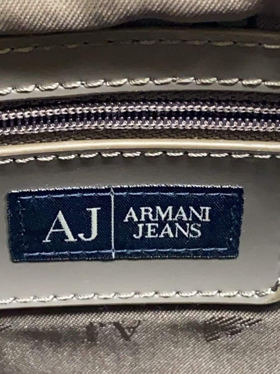 ARMANI JEANS Tote Bag Enamel Gray 5