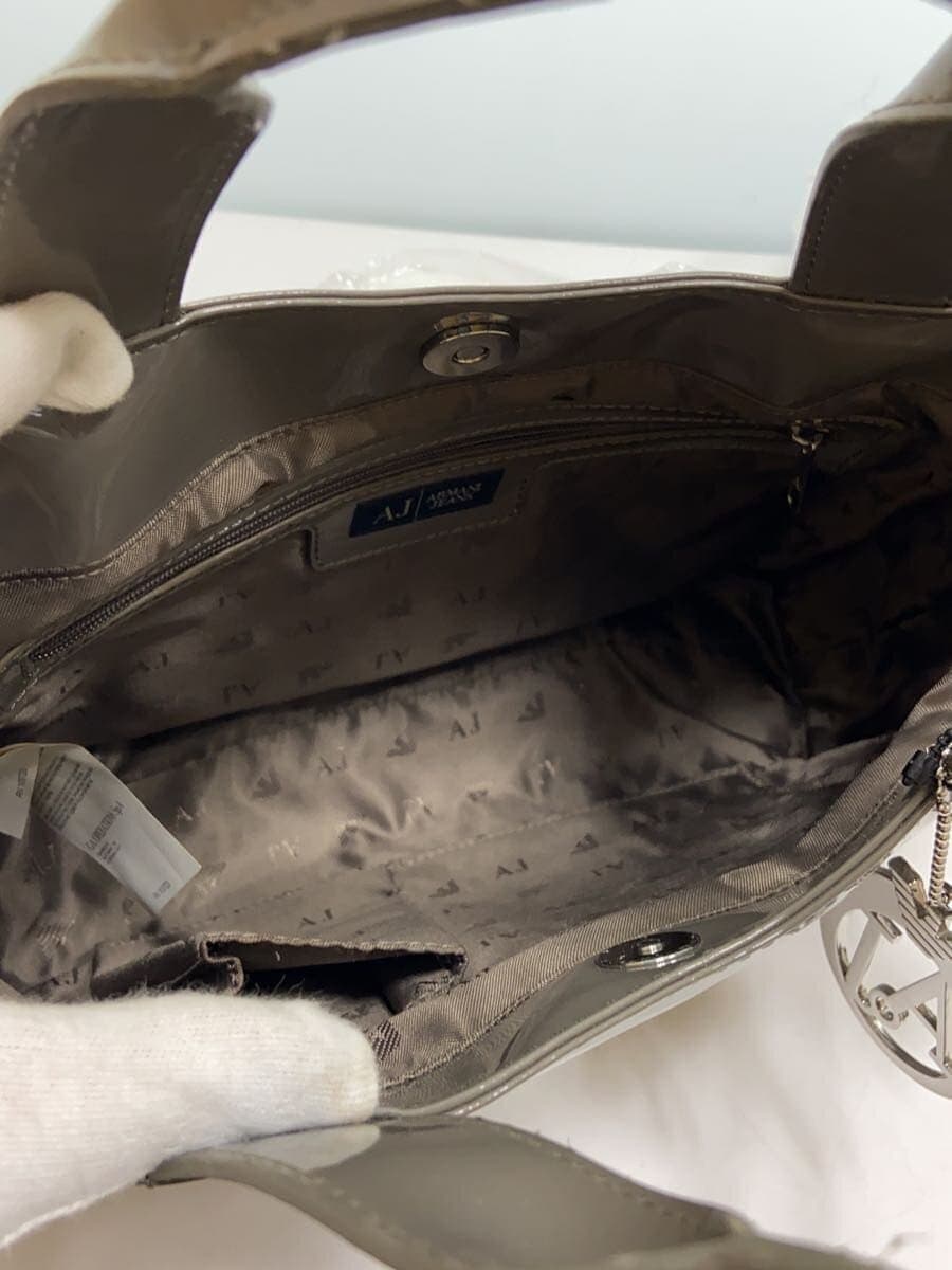 ARMANI JEANS Tote Bag Enamel Gray 6