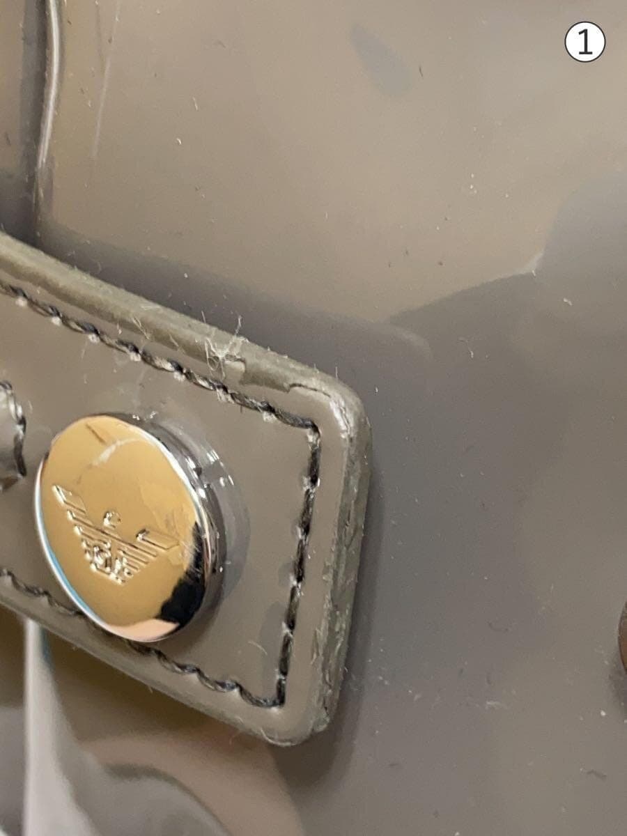 ARMANI JEANS Tote Bag Enamel Gray 7