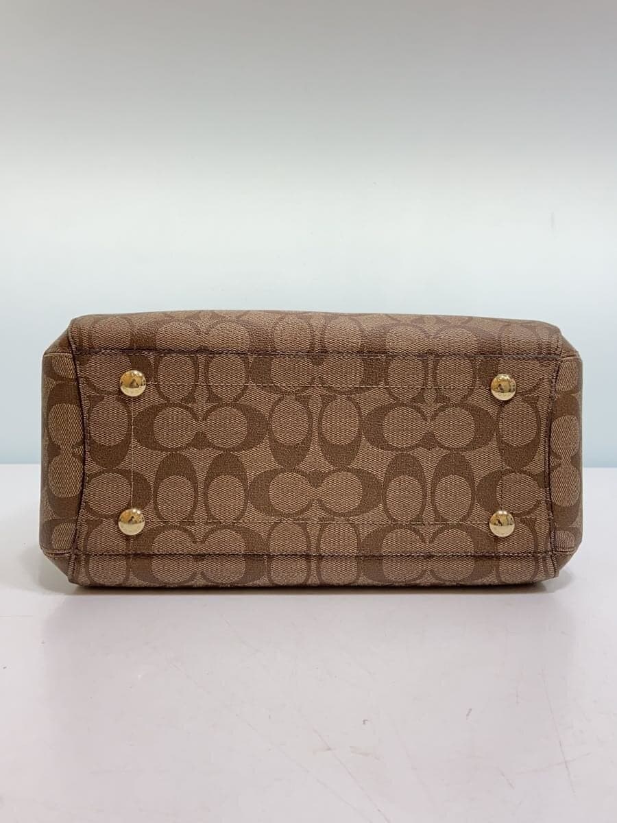COACH 2WAY Shoulder Bag -- BRW RED F34605 4