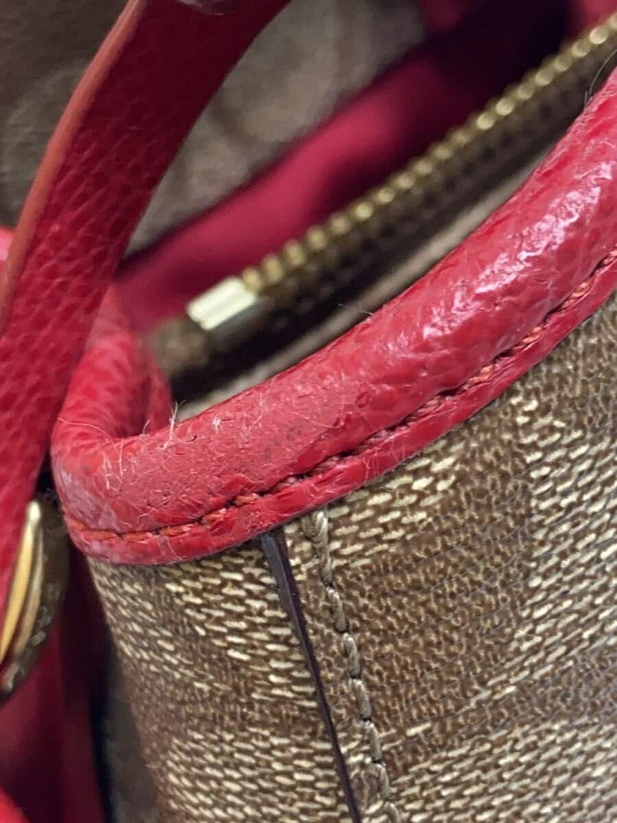COACH 2WAY Shoulder Bag -- BRW RED F34605 8