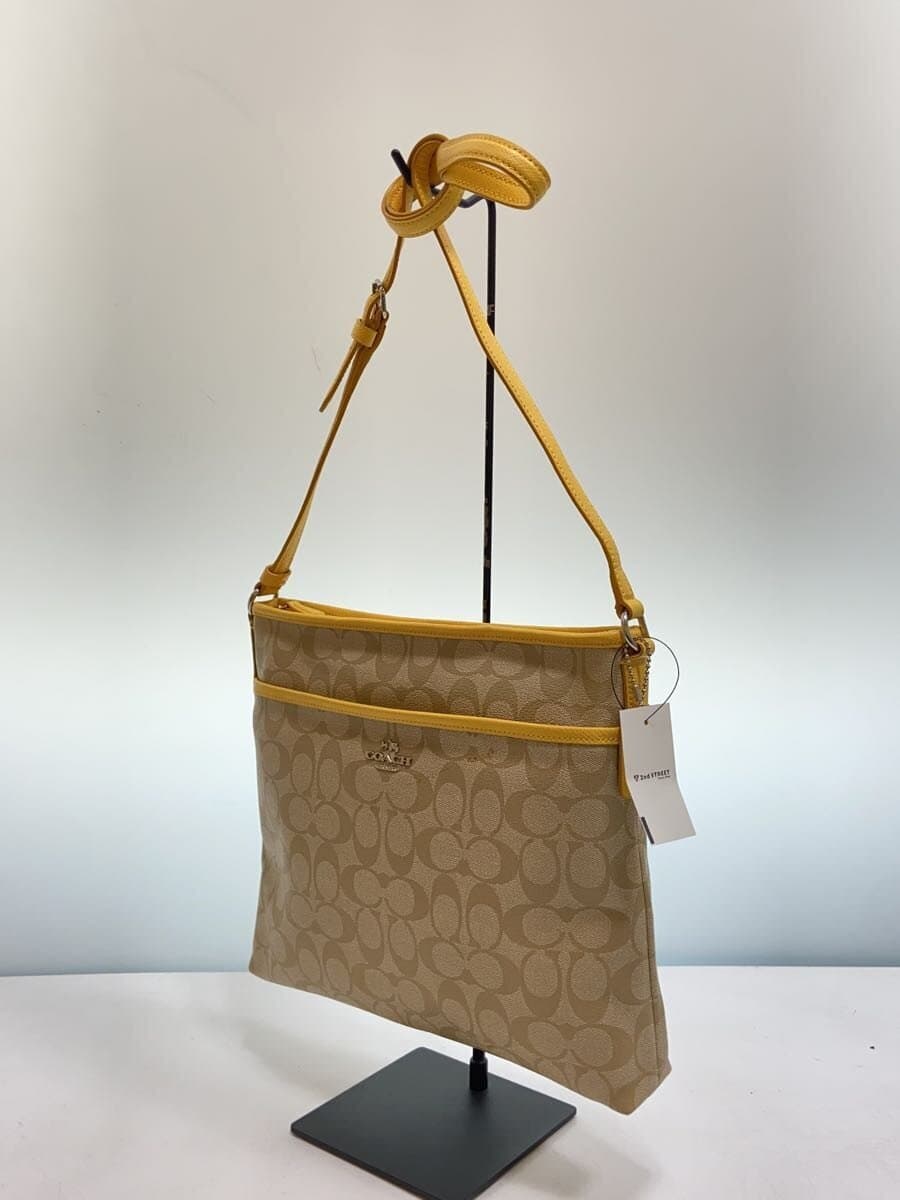 COACH Shoulder Bag -- YLW F34938 2