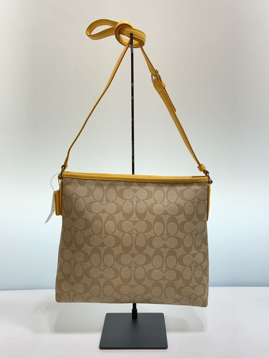 COACH Shoulder Bag -- YLW F34938 3