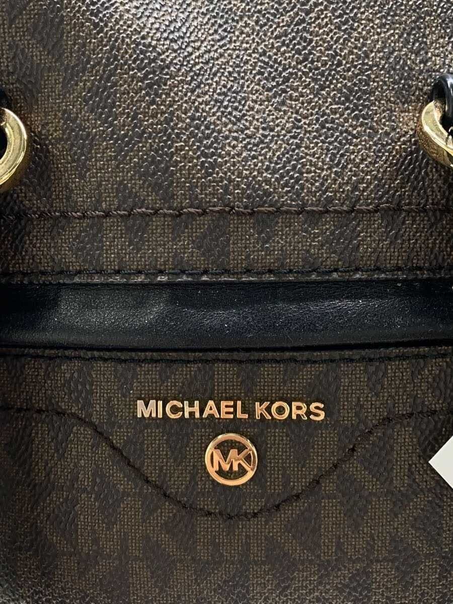 MICHAEL KORS shoulder bag -- BRW all-over pattern 5