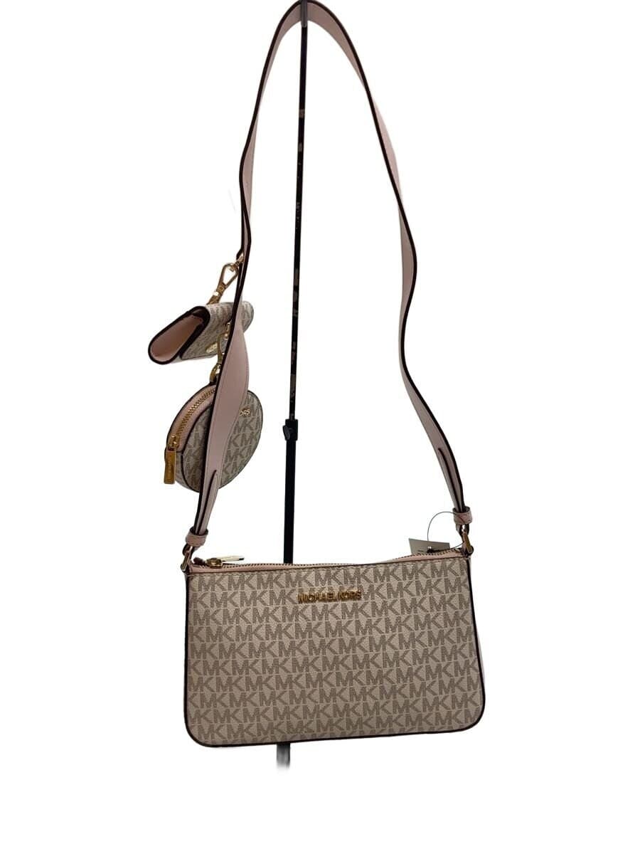 MICHAEL KORS Multi Pouch Shoulder Bag PNK All Over Pattern 35S1GTVC3B