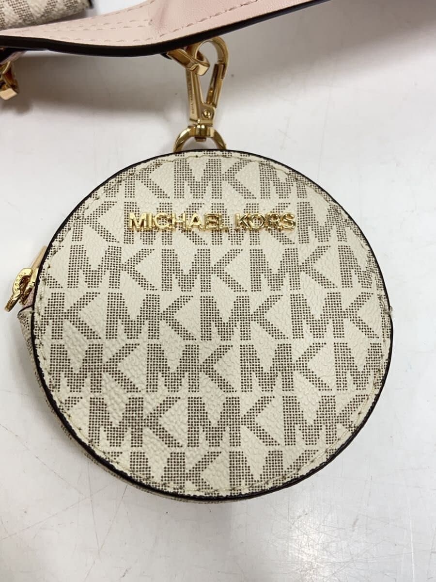 MICHAEL KORS Multi Pouch Shoulder Bag PNK All Over Pattern 35S1GTVC3B 7