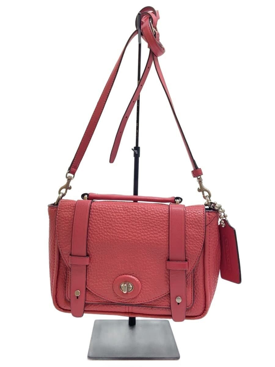 COACH Shoulder Bag_Breeker_Pebbled Leather PNK 32262