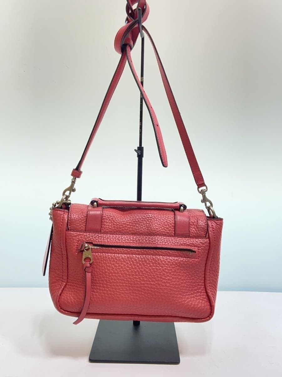 COACH Shoulder Bag_Breeker_Pebbled Leather PNK 32262 3