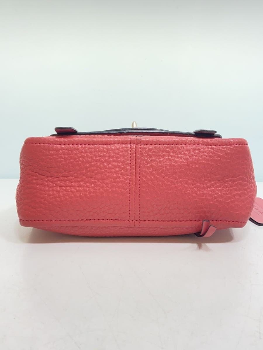 COACH Shoulder Bag_Breeker_Pebbled Leather PNK 32262 4