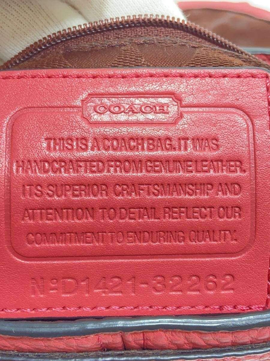 COACH Shoulder Bag_Breeker_Pebbled Leather PNK 32262 5