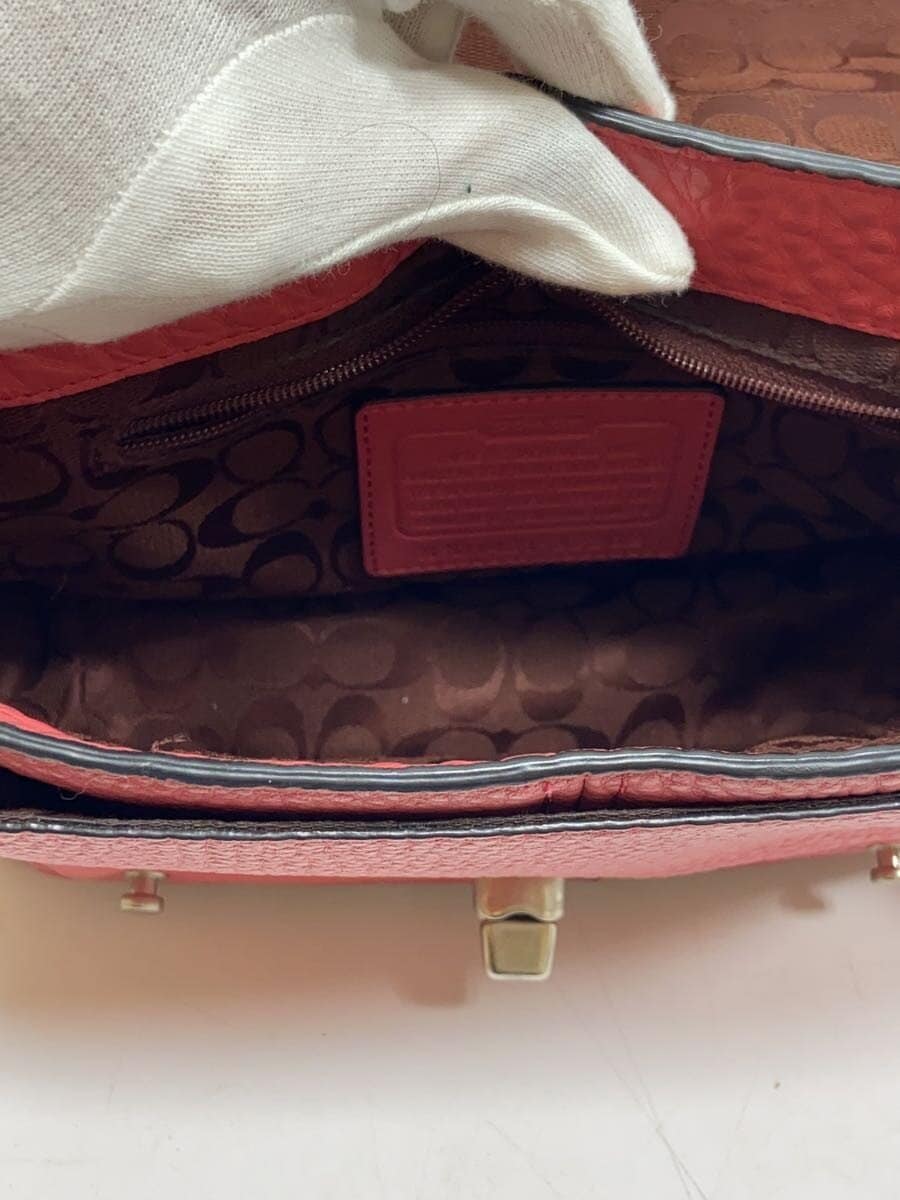 COACH Shoulder Bag_Breeker_Pebbled Leather PNK 32262 6