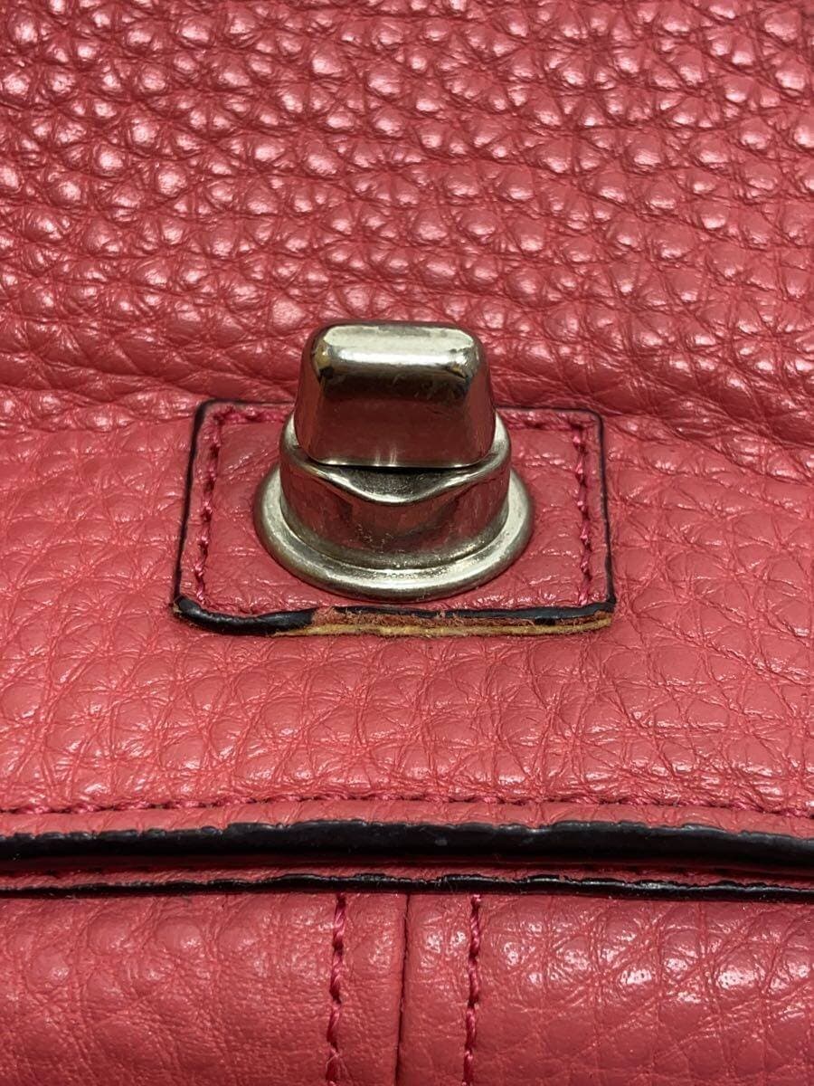 COACH Shoulder Bag_Breeker_Pebbled Leather PNK 32262 7