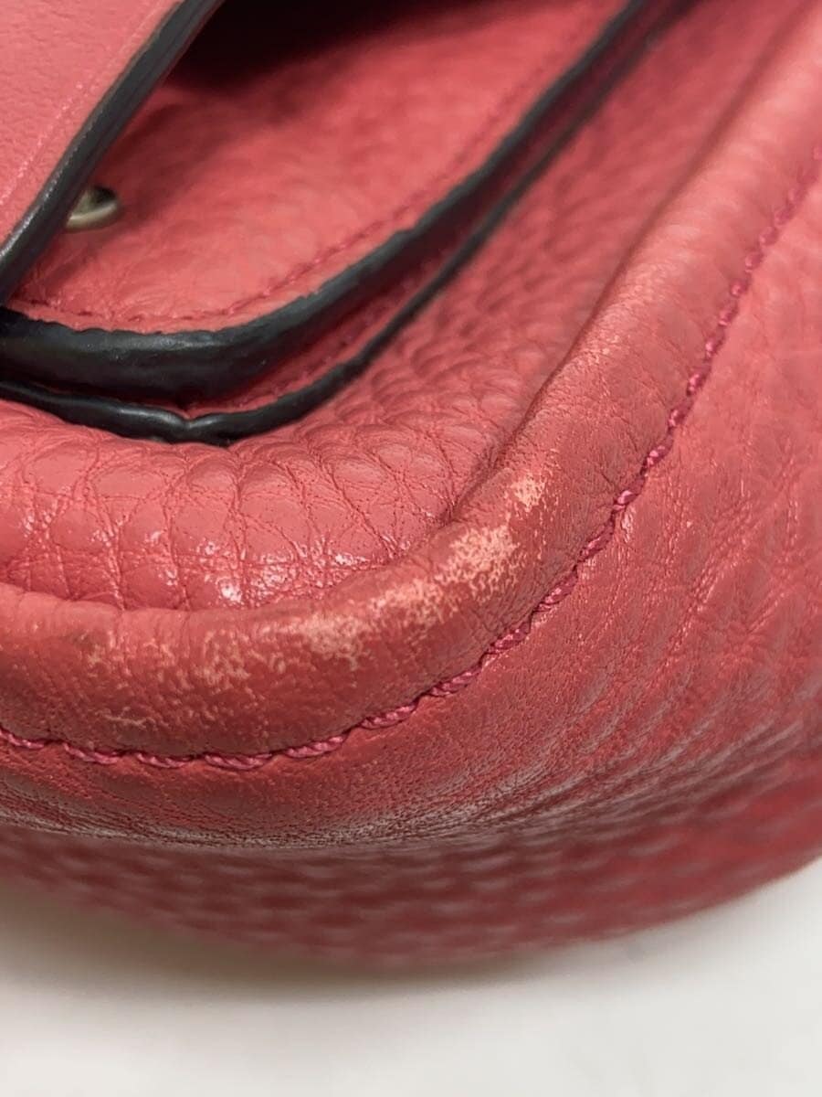 COACH Shoulder Bag_Breeker_Pebbled Leather PNK 32262 9