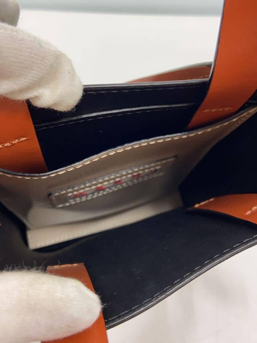 MARNIMUSEO NANO BAG Museo Nano Mini Tote 2Way Shoulder Bag -- BEG 6