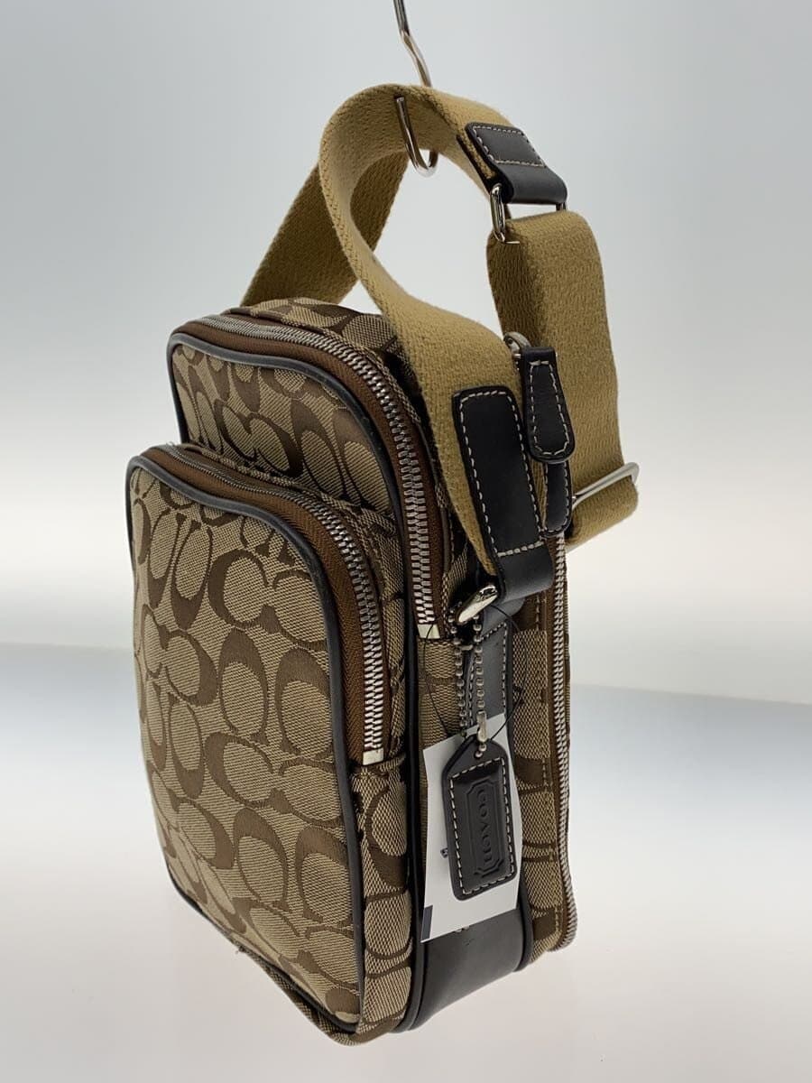 COACH Shoulder Bag Canvas BRW All-over Pattern F04270 2